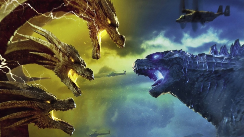 King Ghidorah, 2K, Godzilla, Godzilla, King of the Monsters!, Godzilla: King of the Monsters