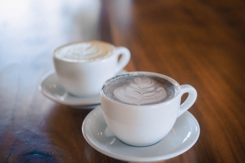 ceramic, table, cappuccino, pottery, coffee - drink, dessert, restaurant, still life, hot chocolate, cafe, chocolate, food, coffee, furniture, coffee table