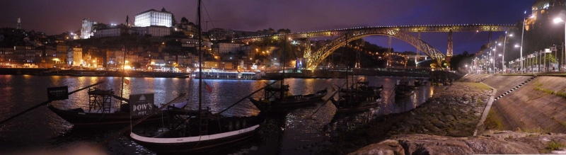 2K, connection, city life, porto, reflection, landmark, water, no people, illuminated, gondola - traditional boat, mode of transportation, built structure