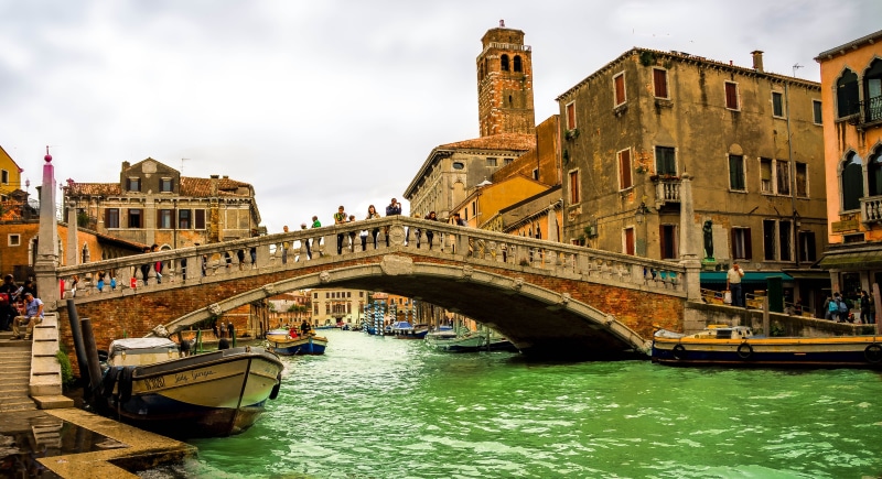 cultures, nautical Vessel, river, scenic, houses, structures, grand canal, italian Culture, tourist, veneto, arch bridge, outdoors, boats, architecture