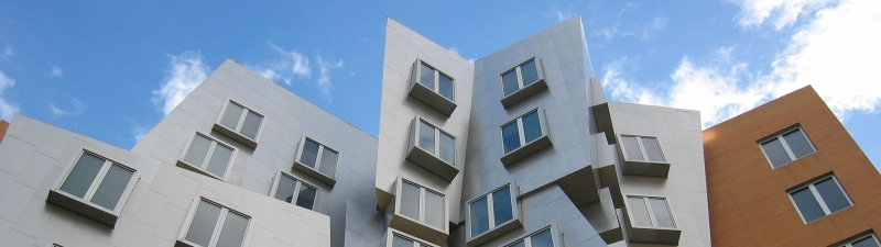 architecture, blue, low angle view, modern, home ownership, apartment, clean, 4K, sky, window, rise, in a row, multiple display, built structure, outdoors