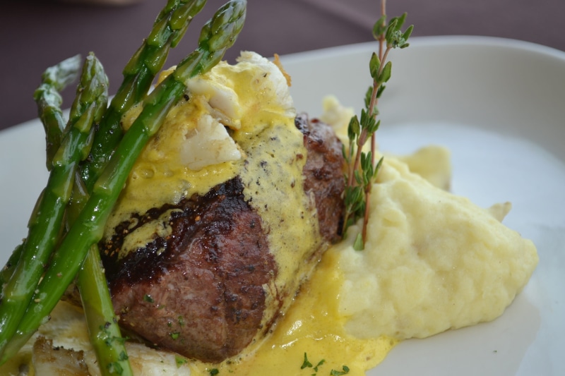 protein, beef, fresh, 2K, cuisine, high angle view, meal, mashed potatoes, dinner, plate, prepared potato, garnish, ready-to-eat, mash - food state, cow