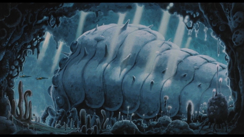 hayao, wind, 1080P, bugs, animals, hd, nausicaa, paintings, Hayao Miyazaki, x, art, valley, artwork, miyazaki