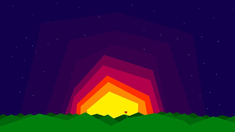 glowing, arts culture and entertainment, pixel art, nightlife, no people, vibrant color, shape, entrance, red, moving up, success, neon, architecture, illuminated