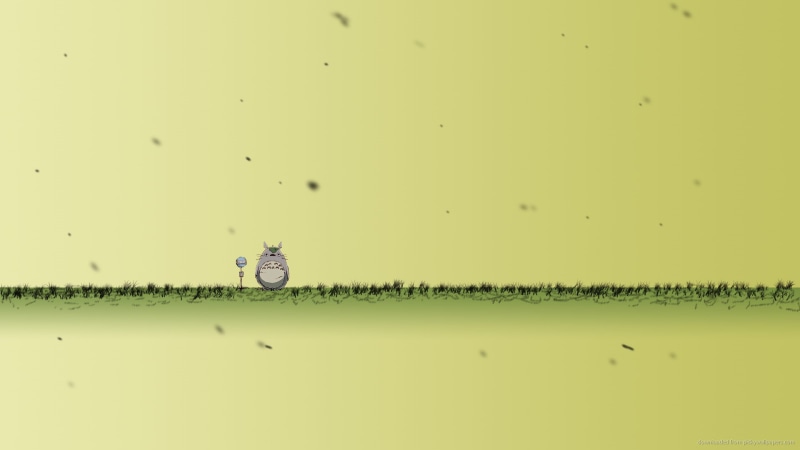 cartoon/comic, cartoon, totoro, 1080P, neighbor, hd, character, movie, anime, my