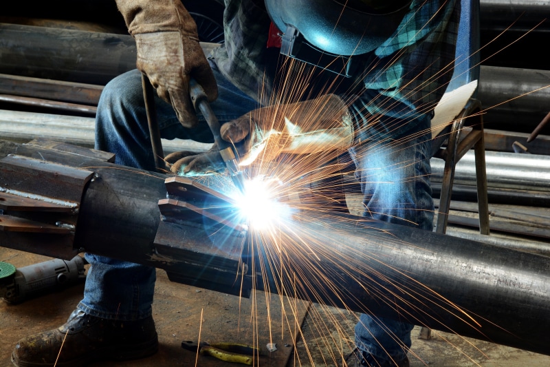 equipment, metallurgical, workshop, metal Industry, grinding, welder, manufacturing Equipment, steel, rod, occupation, black, technology, men, protection