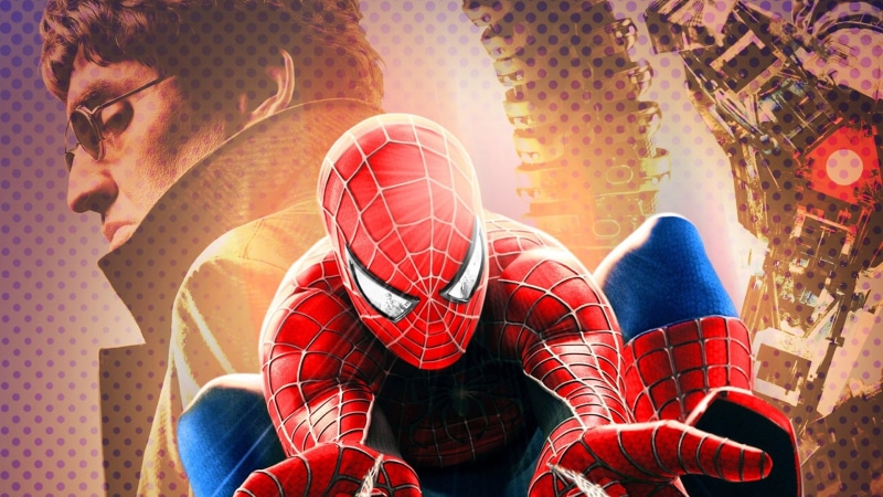 1080P, Spider-Man, Alfred Molina, Doctor Octopus, Spider-Man 2, Tobey Maguire