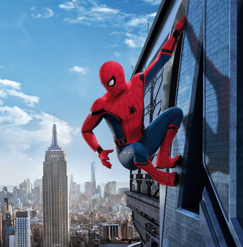 built structure, cloud - sky, nature, office building exterior, architecture, city, building exterior, landscape, 2017, security, sky, cityscape, Spider-Man: Homecoming