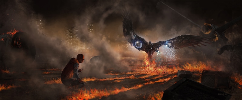 fantasy art, Spider-Man, 5K, artwork, Spider-Man: Homecoming (2017)