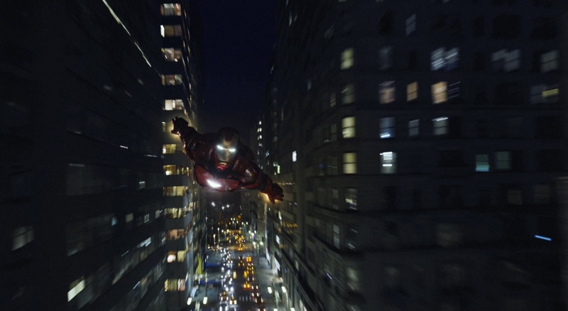 nightlife, building exterior, transportation, The Avengers, mode of transportation, motor vehicle, residential district, no people, ironman, iron, architecture