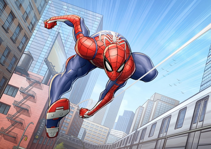Spider-Man, ps4, Patrick Brown, marvel comics, Insomniac Games, 1080P, PatrickBrown