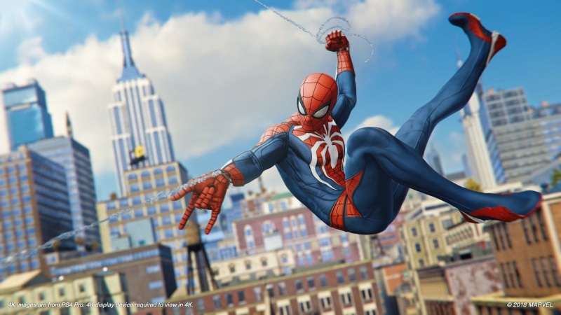 Marvel Comics, Video Game, Spider-Man (PS4), Spider-Man, 1080P