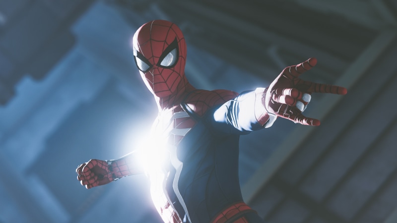 Game, basketball - sport, one person, skill, spider-man, arms raised, motion, sport, sunlight, clothing, spider, athlete, sports uniform, adult, 4K, PS4