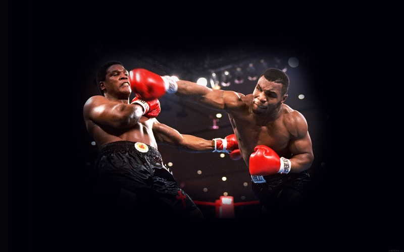 hitting, competition, punching, sports, healthy lifestyle, boxing - sport, is, aggression, two people, impact, 4K, black background, boxing, tyson, exercising