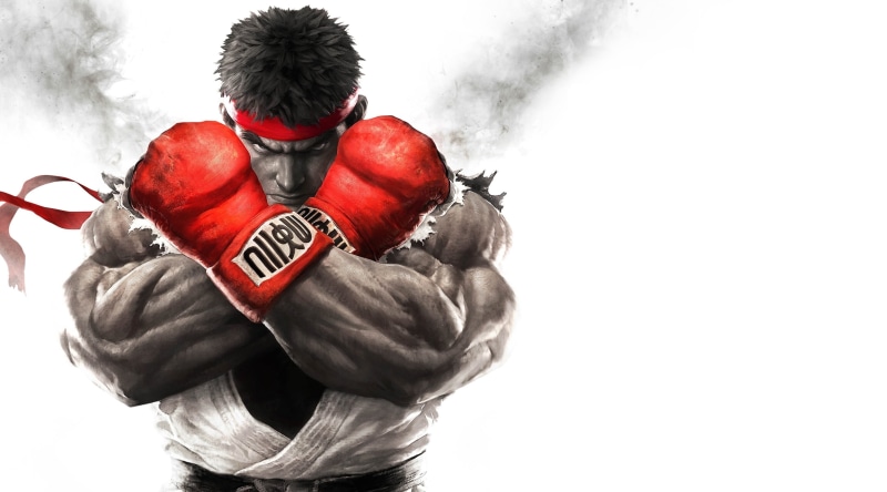 copy space, human muscle, standing, studio shot, white background, waist up, leisure activity, boxing glove, red, athlete, men, cut out, boxing - sport