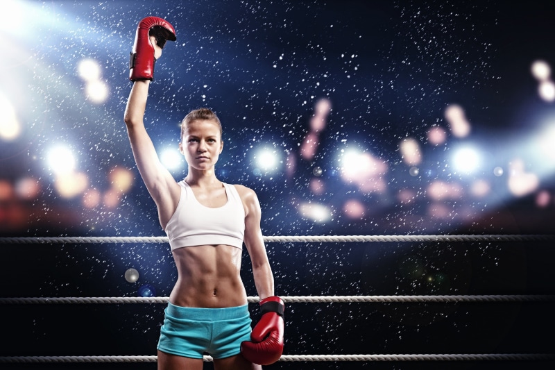 like, fight, 2K, arena, girl, Boxing, sport
