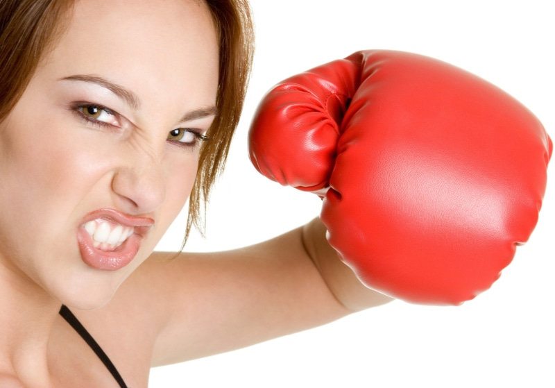 model, women, 2K, boxing gloves, looking at viewer
