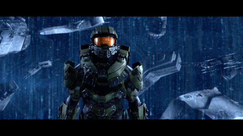 government, Halo, clothing, unrecognizable person, security, Cortana, 1080P, transfer print, one person, special forces, holding, work helmet, underwater