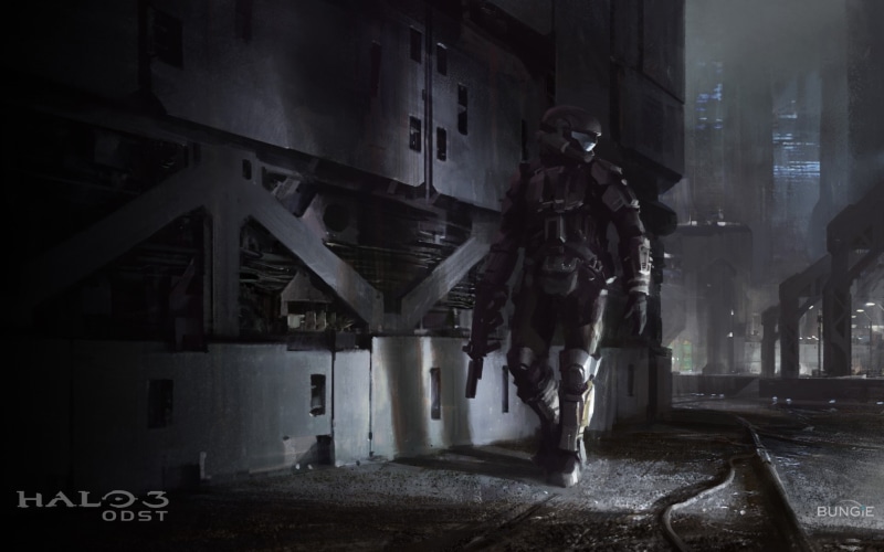 video games, Halo 3: ODST, 1080P, Halo