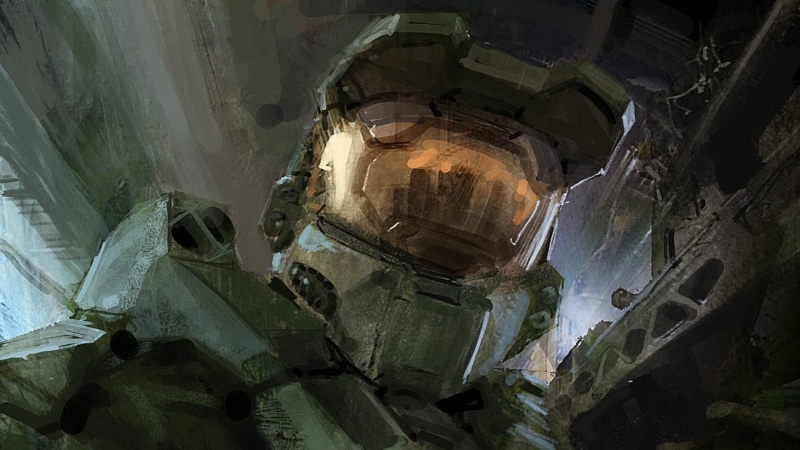 industry, decline, obsolete, Halo: Master Chief Collection, high angle view, deterioration, bad condition, damaged, d, Xbox One, video games, day, demolished