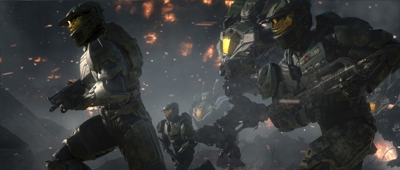 Spartans, Halo Wars, 4K, video games