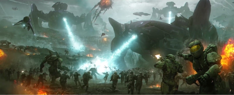 720P, Halo Wars 2, Spartans, Halo