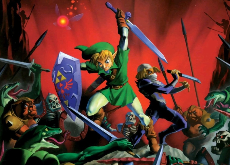 The Legend Of Zelda: Ocarina Of Time, emotion, night, music, event, Link, live event, Sheik (The Legend of Zelda), stage, 480P, legend, arts culture and entertainment