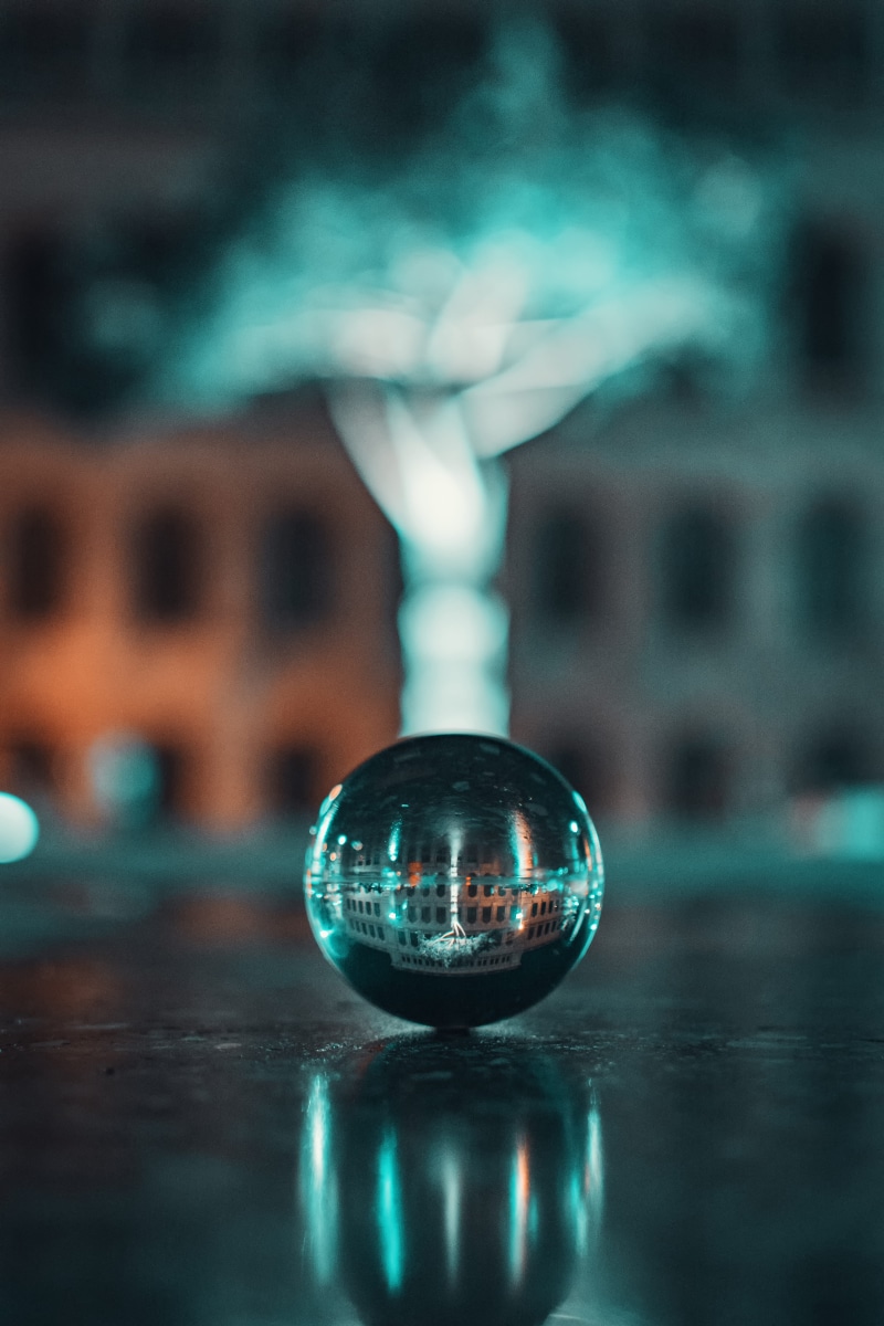 illuminated, day, glass - material, dark, reflection, focus on foreground, selective focus, blur, nightlife, nature, 5K, water, photography