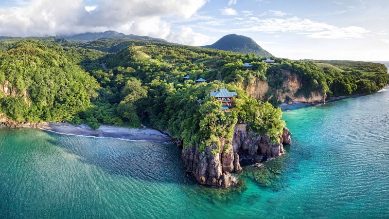  hd, luxurious, resort, tropical, dominica, caribbean, desktop, bay, secret, resolution, 1080P