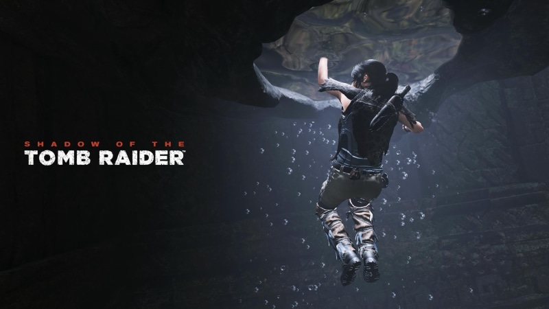 standing, western script, activity, sign, nature, sport, human arm, 2K, communication, Shadow of the Tomb Raider, full length, enjoyment, one person, Tomb Raider