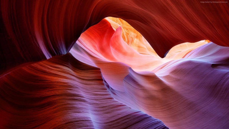 1080P, canyon, Antelope Canyon, rock formation, landscape, nature