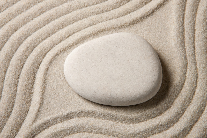 zen, stones, sand, 5K, stone