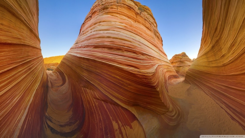 rock, eroded, solid, Arizona, geology, rock formation, desert, beauty in nature, nature, canyon, physical geography, sandstone, rock - object, travel destinations