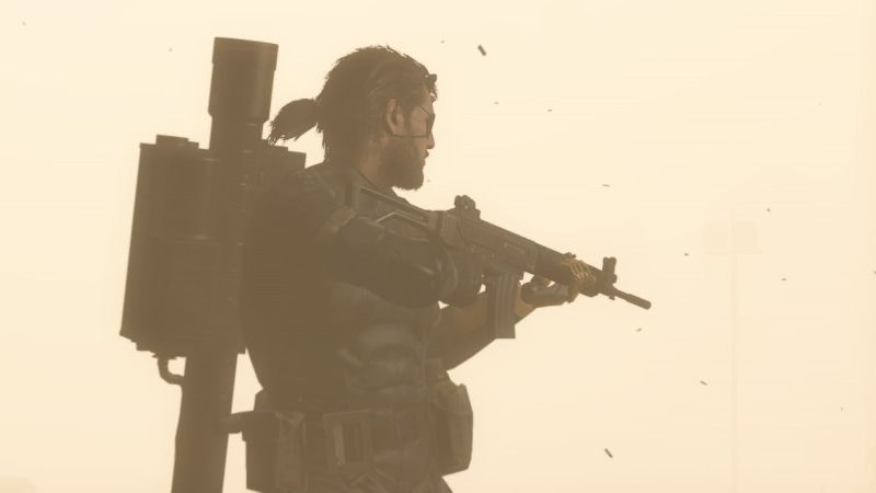 beige, Metal Gear Solid V: The Phantom Pain, military uniform, uniform, sign, video games, warning sign, Metal Gear, weapon, Big Boss, Metal Gear Solid