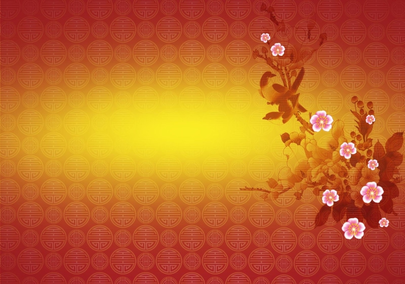 chinese, cherry, oriental, sakura blos, floral, flower, abstract, lovely, bird, year, new, cherry blossom, 1080P, blossom
