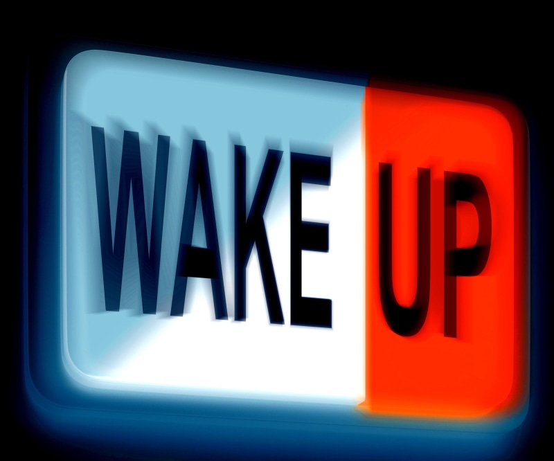 rising, cut out, business, up, 1080P, neon, communication, no people, text, means, single word, blue, illuminated, red, western script, awake, sleeping