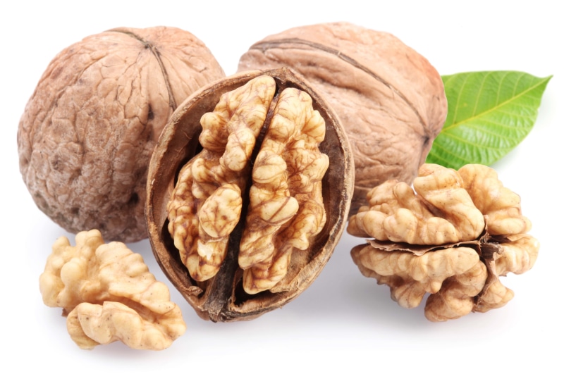refreshment, white Background, studio shot, walnut, food And Drink, isolated On White, dieting, 5K, cut out, close-up, nut, white, herb, backgrounds, dried Food