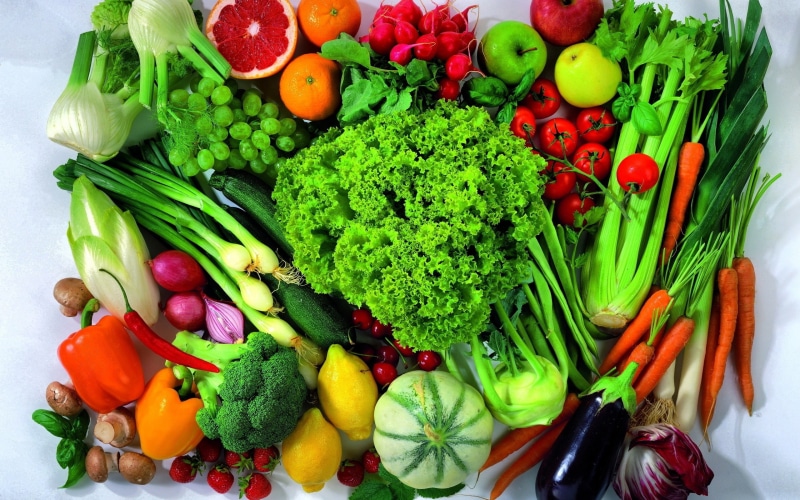cabbage, no People, wellbeing, freshness, dieting, vitamin, high angle view, onion, ingredient, organic, multi Colored, pepper - Vegetable, carrot, market