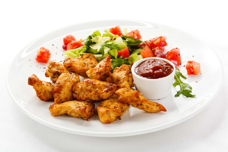 appetizer, crockery, white, onion, white color, meat, food And Drink, spice, crispy, dinner, lettuce, restaurant, cooked, prepared Potato, heat - Temperature