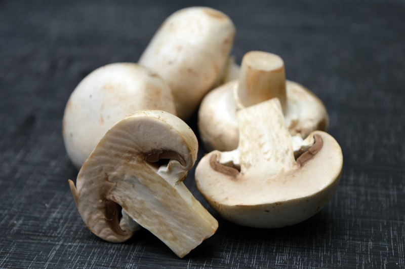wild, healthy eating, ingredient, focus on foreground, indoors, vegetables, group of objects, freshness, raw food, fungi, wood - material, vegetable, 5K