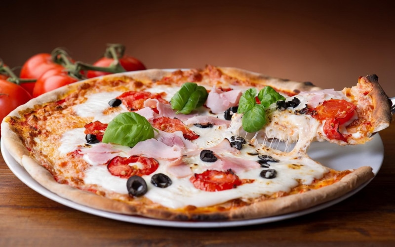 wide, food, 720P, pizza