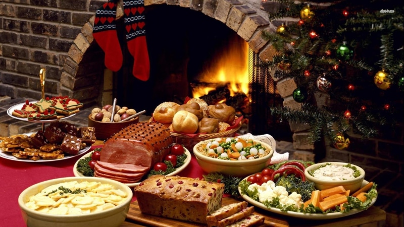 food and drink, cooking, holiday - event, eating, healthy, vegetable, dinner, diet, holiday, christmas, table, fire, indoors, delicious, board, tomato