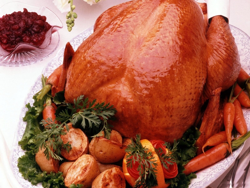 roasted, herb, healthy Eating, dinner, cooking, chicken, celebration, meal, still life, holiday - event, food And Drink, autumn, plate, thanksgiving, meat