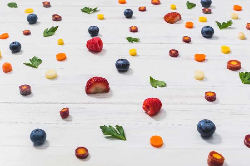 Health, leaf, photo, large group of objects, Flatlay, Fruit, healthy eating, Cooking, directly above, berry fruit, no people, Food, greens, choice, 4K