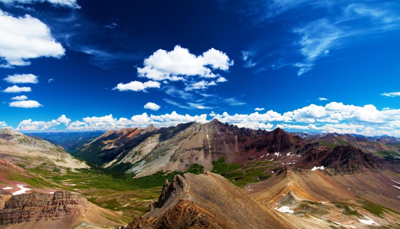 travel, beauty In Nature, canon 7d, sky, pass, mountain, landscape, mountains, clouds, conundrum, altitude, canon  eos  7d, snow, natural  landscape, blue