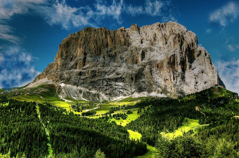 mountain Range, landscape, alpine, view, rural Scene, near, hill, summer, sun, Mountains, 2K, leafed, meadow, no People, tree, non-urban scene, valley