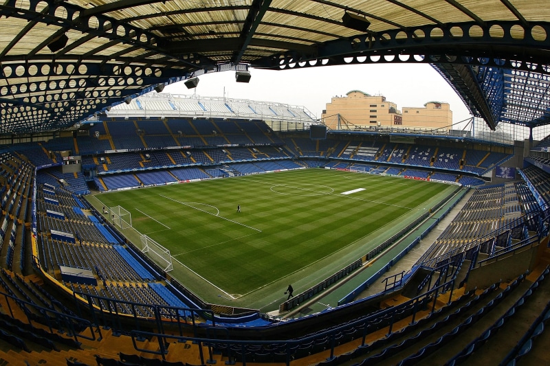 England, famous Place, no People, Chelsea, indoors, built Structure, Football, high angle view, Stadium, urban Scene, soccer, baseball - sport, nature