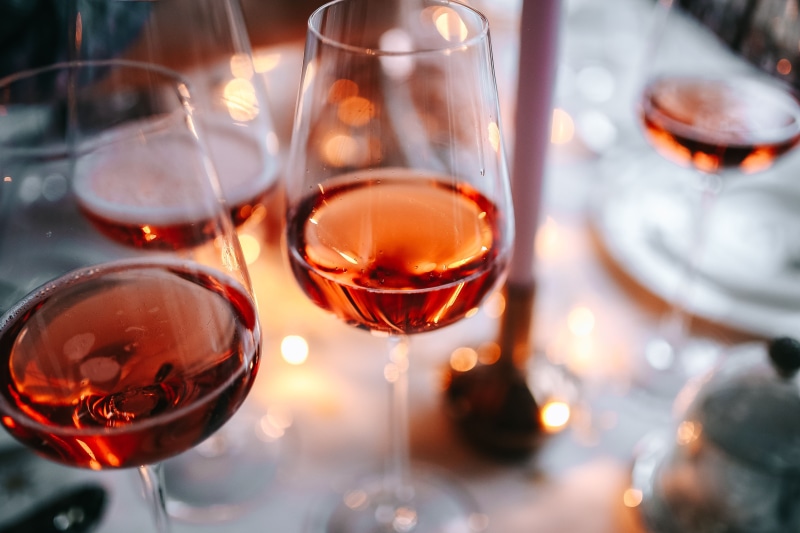 drink, household equipment, glass, indoors, wine glass, holidays, glass - Material, decorations, wine, party, 4K, red Wine, crockery, winetasting, food