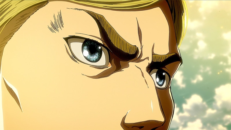 1080P, Attack On Titan, Erwin Smith, Shingeki No Kyojin, Anime, Blue Eyes