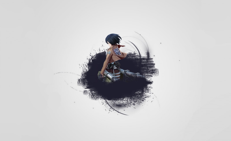 women, hair, Anime, leisure activity, 2K, nature, water, waterfront, full length, one person, copy space, men, attack, young adult, girl, attack on titan